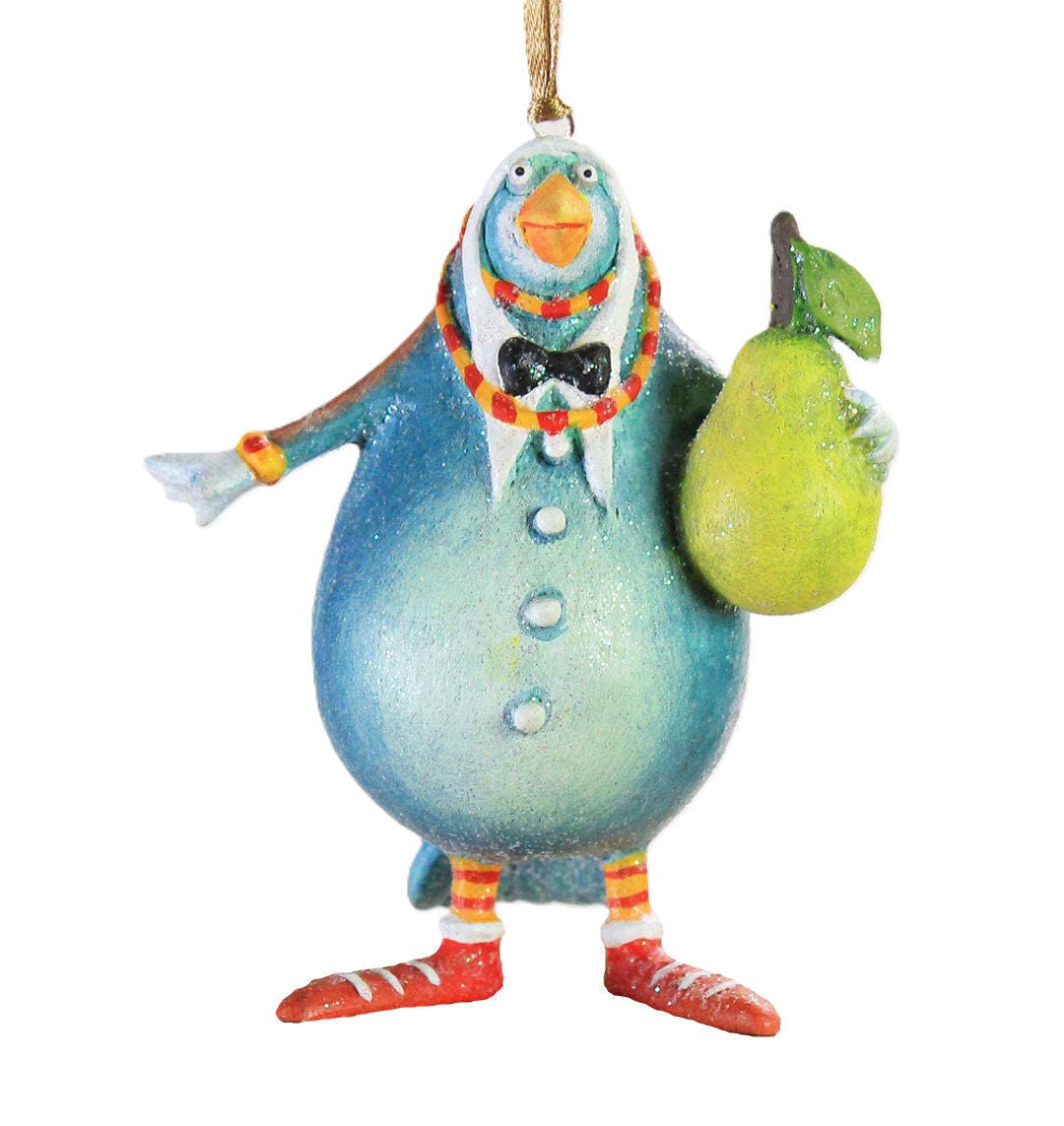 Patience Brewster Mini Partridge in a Pear Tree Ornament