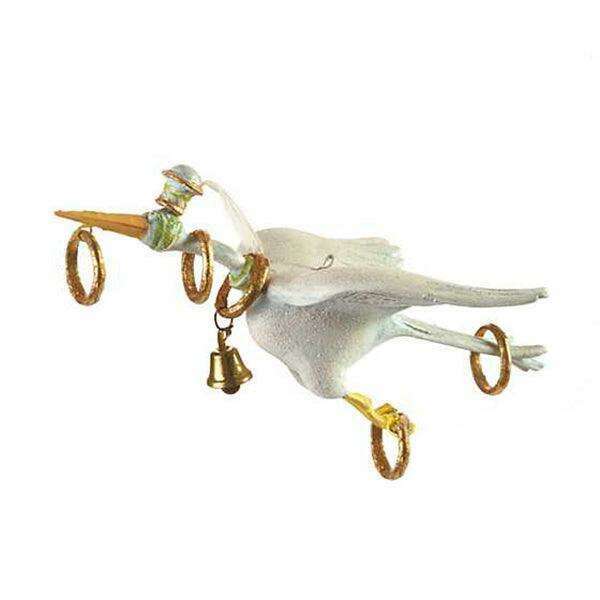 Patience Brewster 12 Days 5 Golden Rings Ornament