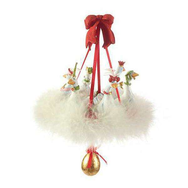 Patience Brewster 12 Days 6 Geese a-Laying Ornament