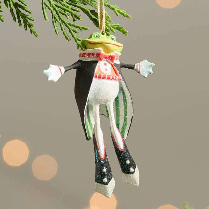 Patience Brewster Mini Ten Lords a-Leaping Ornament