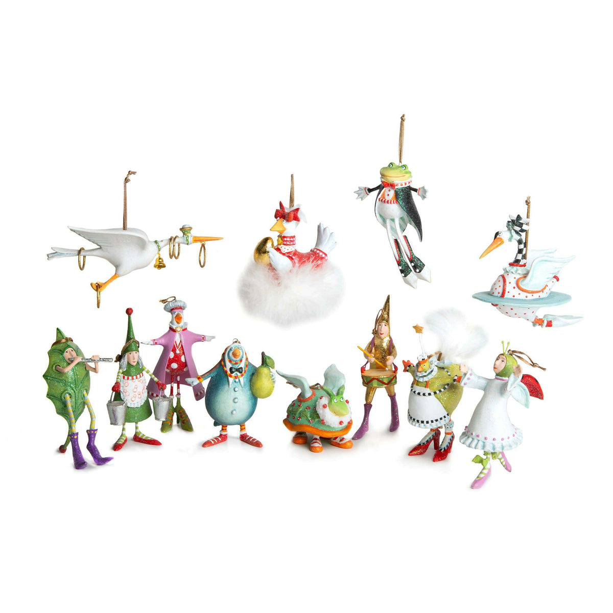 Patience Brewster Mini Nine Ladies Dancing Ornament