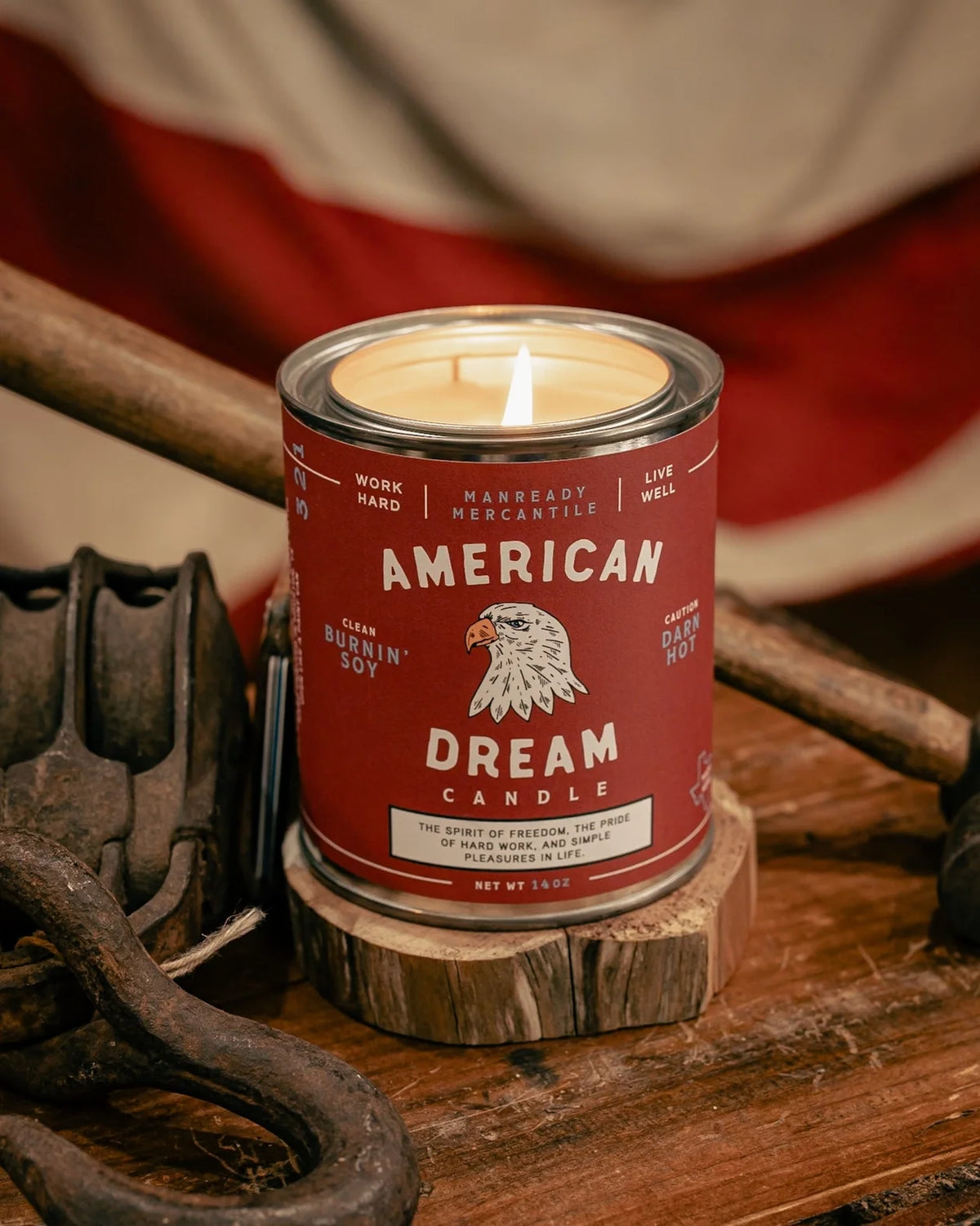 American Dream Soy Candle | Manready Mercantile