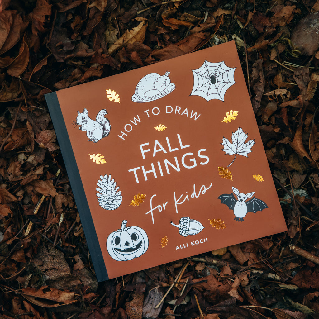 Fall Things: How to Draw Books for Kids