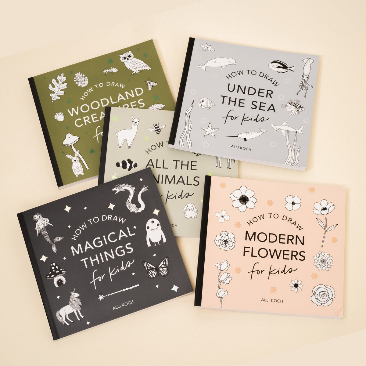 So Many Things: 5-Book How to Draw Set for Kids