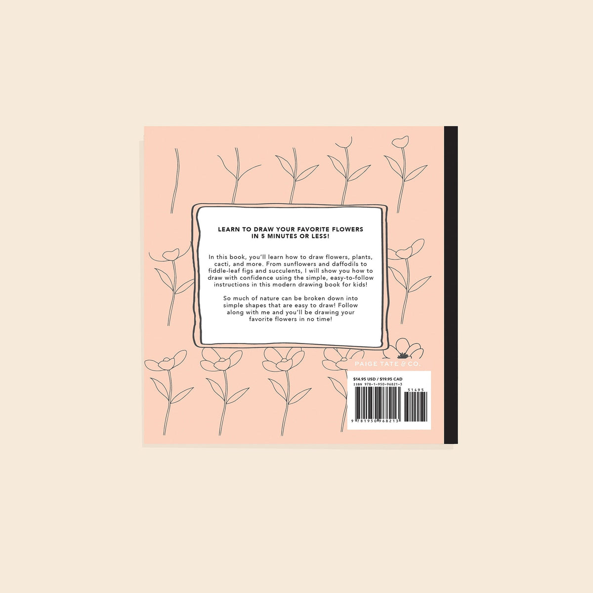 Modern Flowers: How to Draw Books for Kids