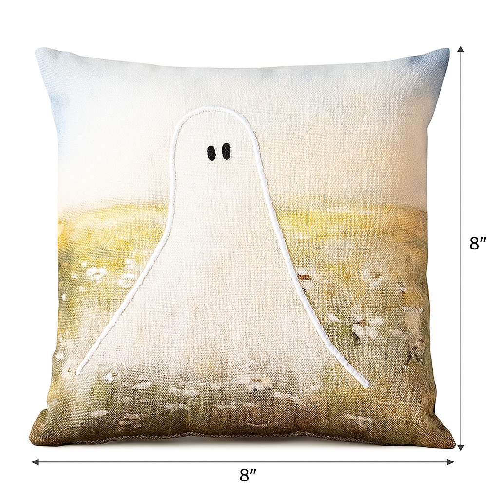 Ghost Landscape Mini Throw Pillows | 4 Styles