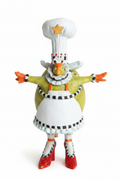 Patience Brewster Mini Three French Hens Ornament
