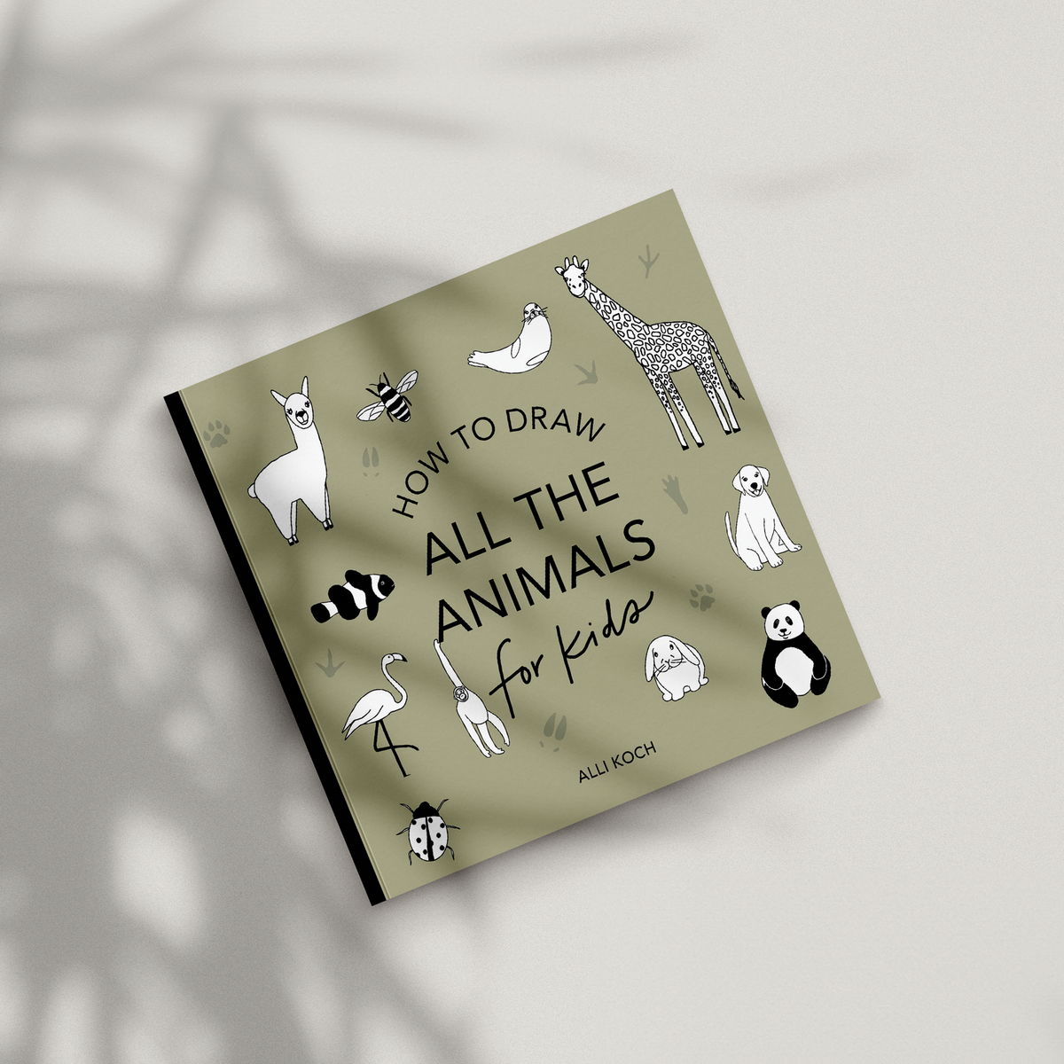 All the Animals Mini | Kids Animal Drawing Book | Three Petals – Three ...