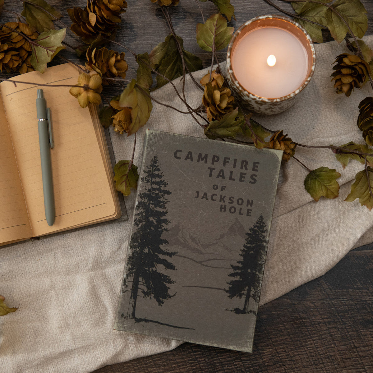 Campfire Tales of Jackson Hole Hardcover Journal