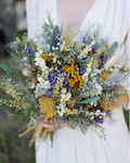 Eucalyptus, Yarrow & Lavender Dried Bouquets & Wedding Accessories