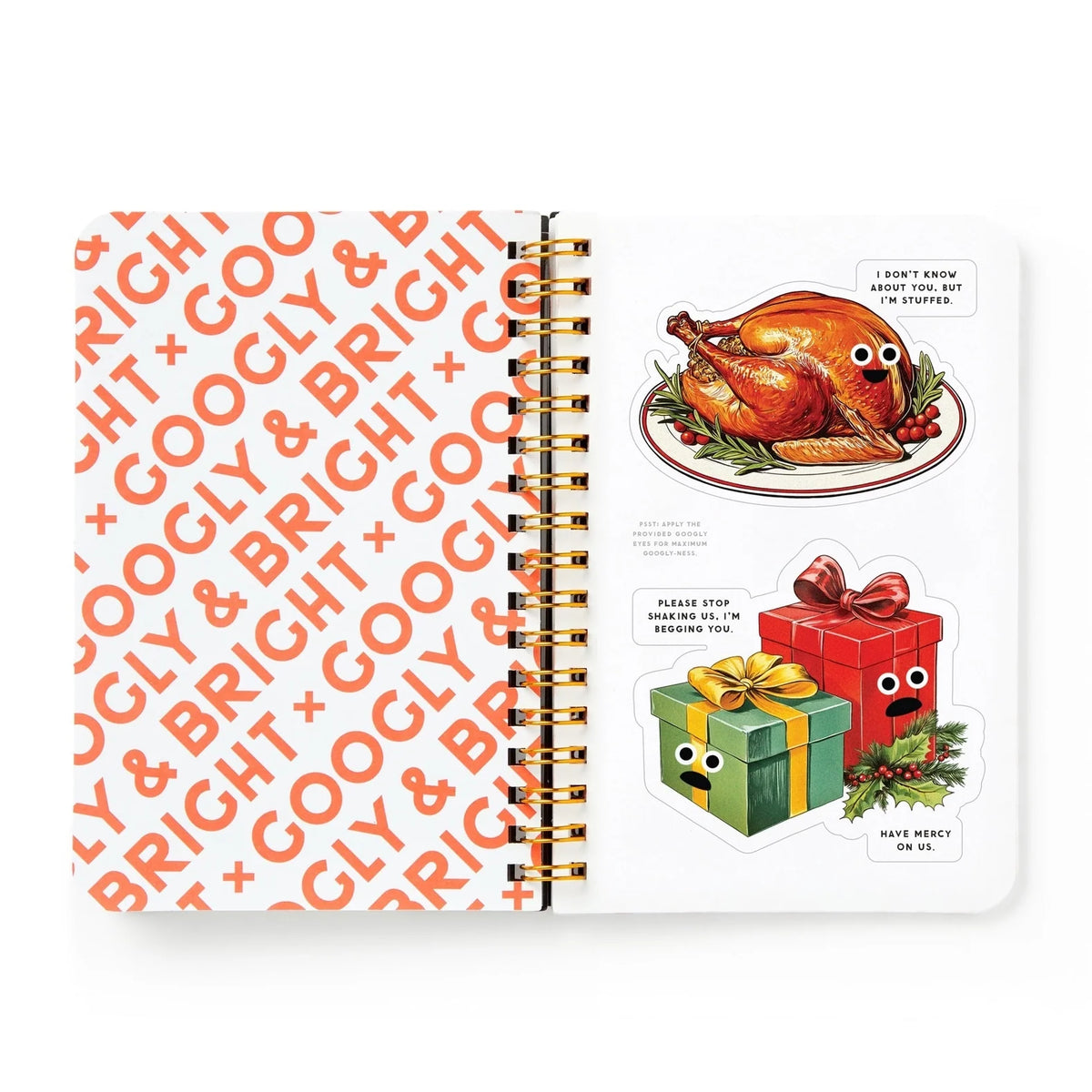 Googly & Bright Holiday Sticker Book