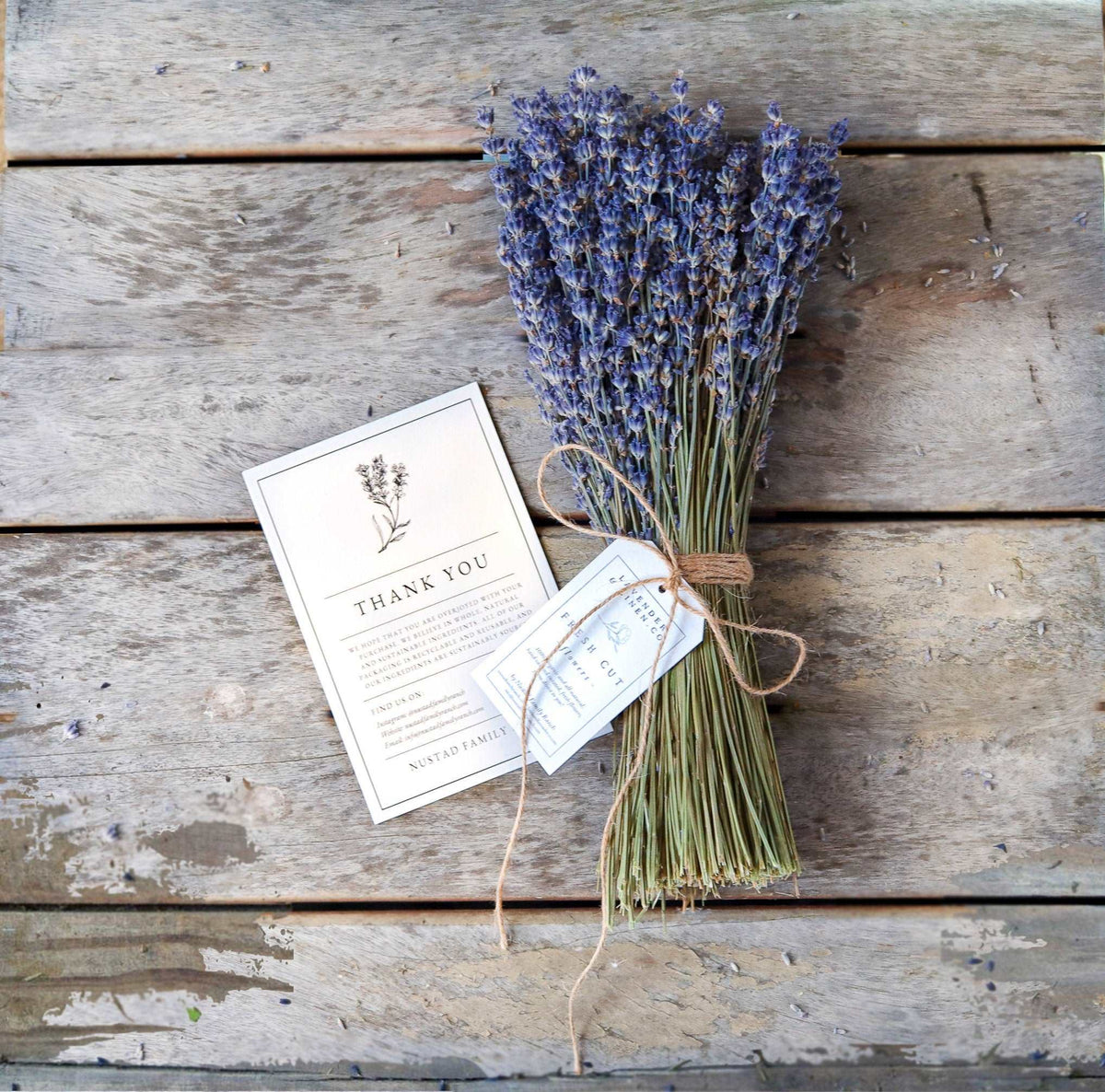 California Dried Lavender Bundles