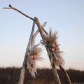 Pampas & Peony Dried Wedding Arch Arrangement