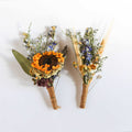 Sunflower Dried Bouquets & Wedding Accessories