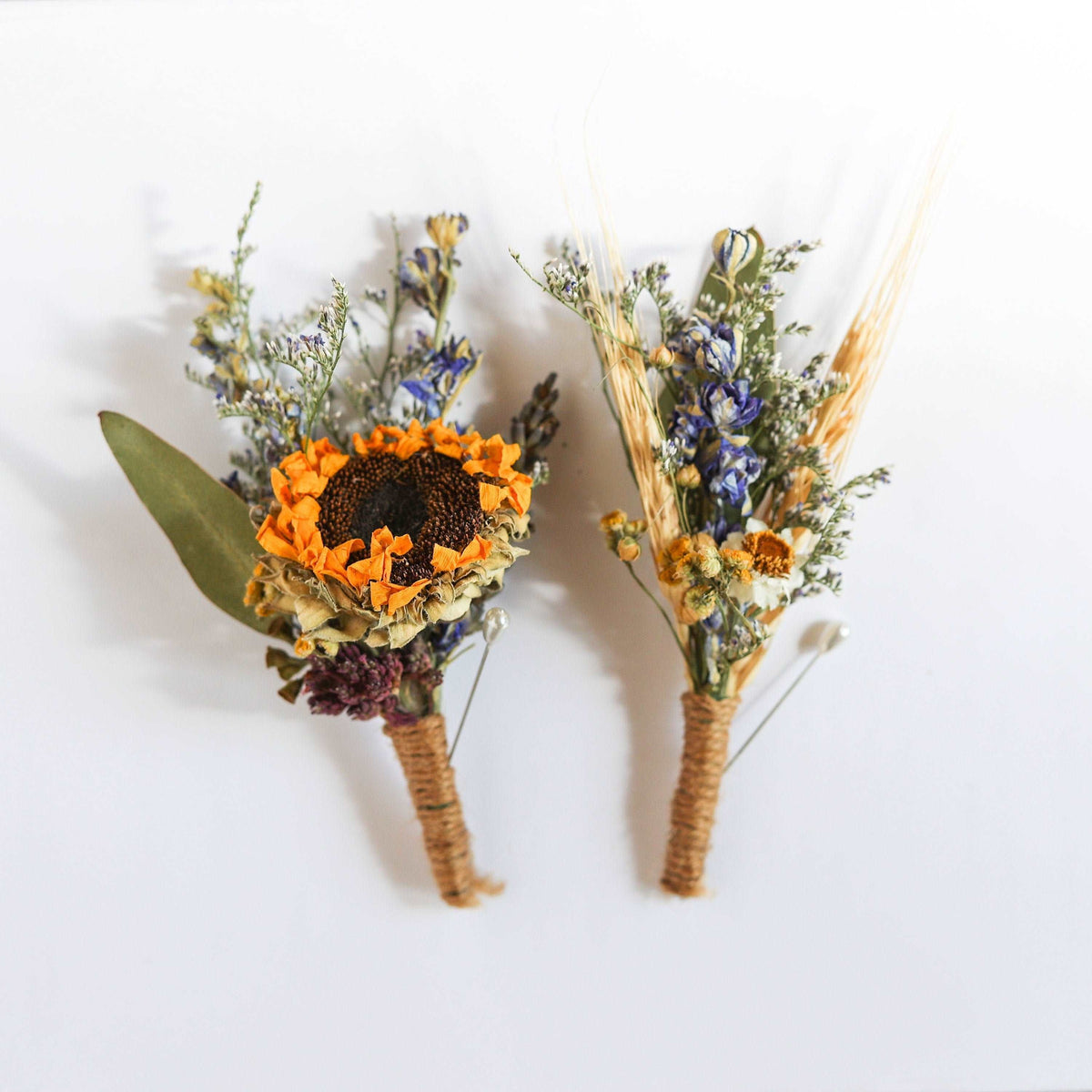 Sunflower Dried Bouquets & Wedding Accessories