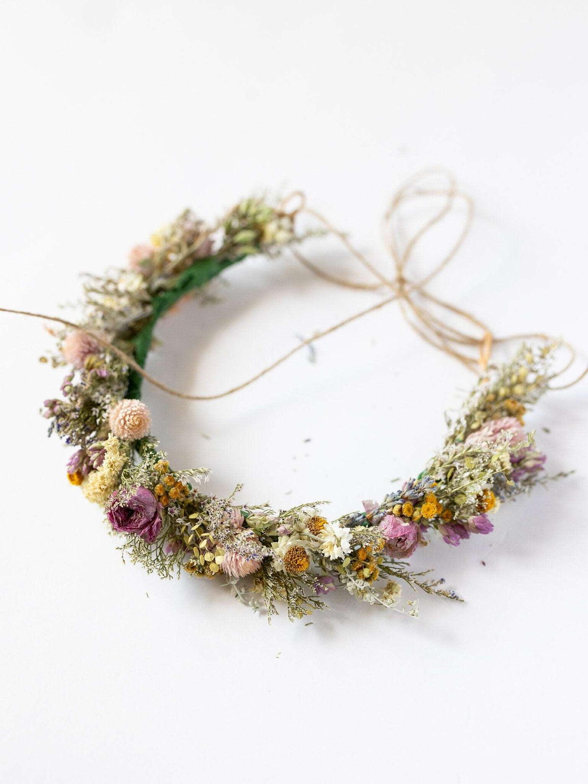 Ranunculus & Lavender Dried Bouquets & Flower Crowns