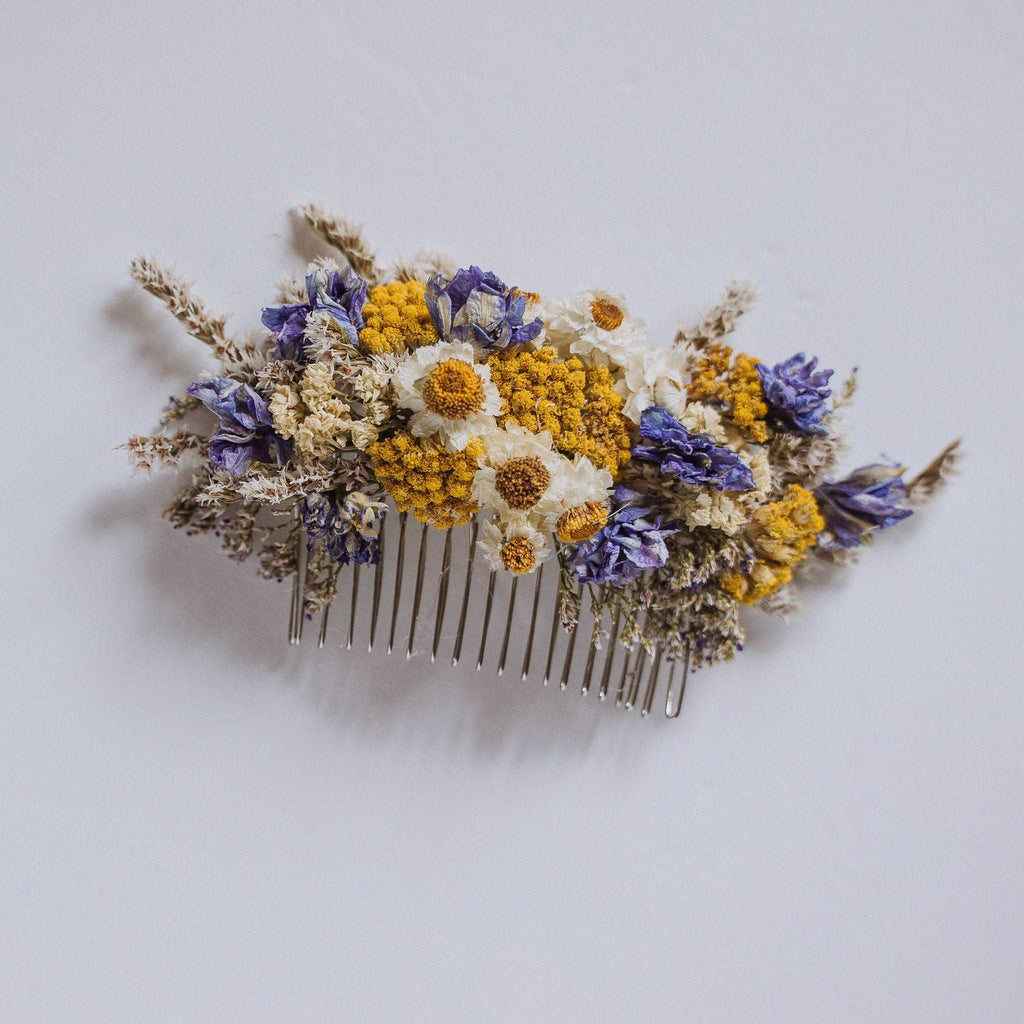 Eucalyptus, Yarrow & Lavender Dried Bouquets & Wedding Accessories