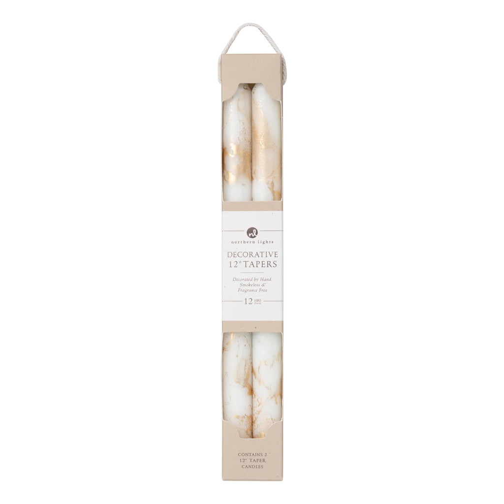 12'' Decorative Taper Candle 2-Packs