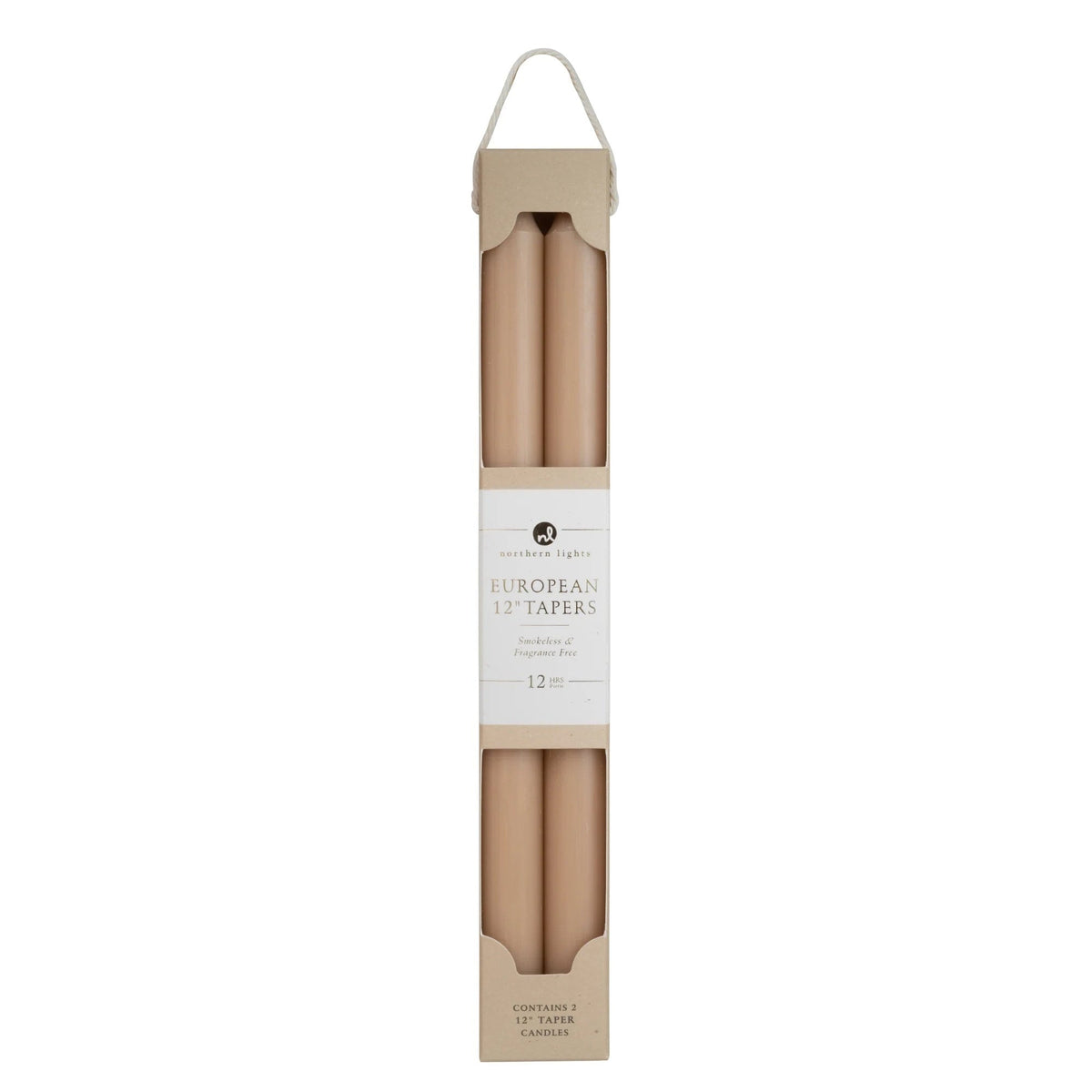 12'' Decorative Taper Candle 2-Packs