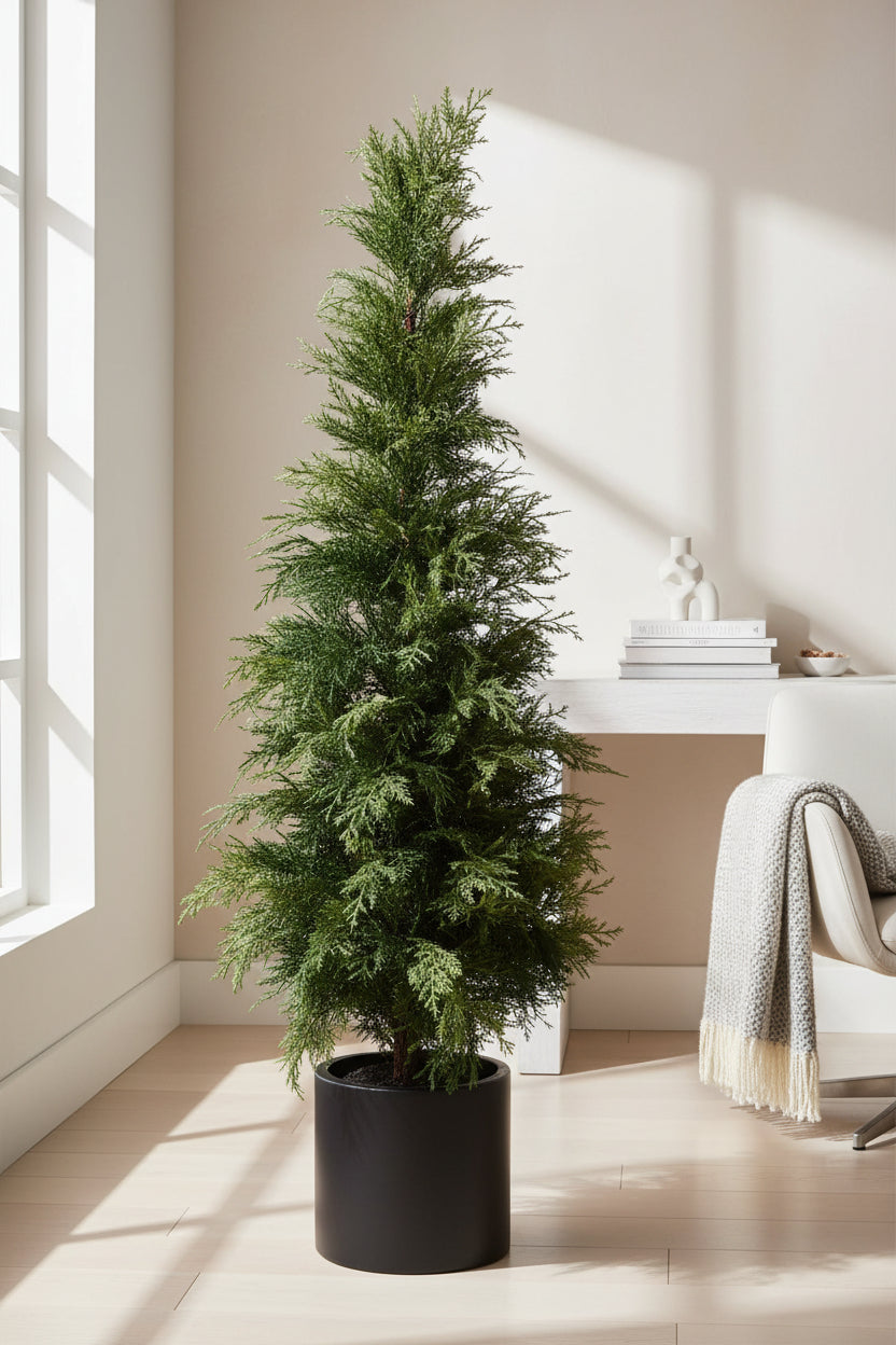 60" Potted Cedar Tree